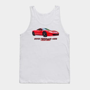 2013 Ferrari 458 Italia Coupe Tank Top